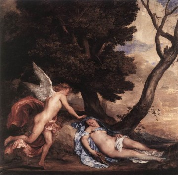  Anthony Art - Cupidon et Psyché Baroque peintre de cour Anthony van Dyck